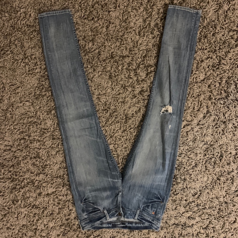 Womens Hudson cropped jeans